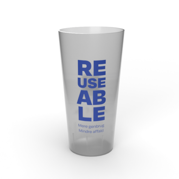 Reusable cold drink cup 300 ml