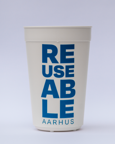 Reusable warm drink cup 400 ml