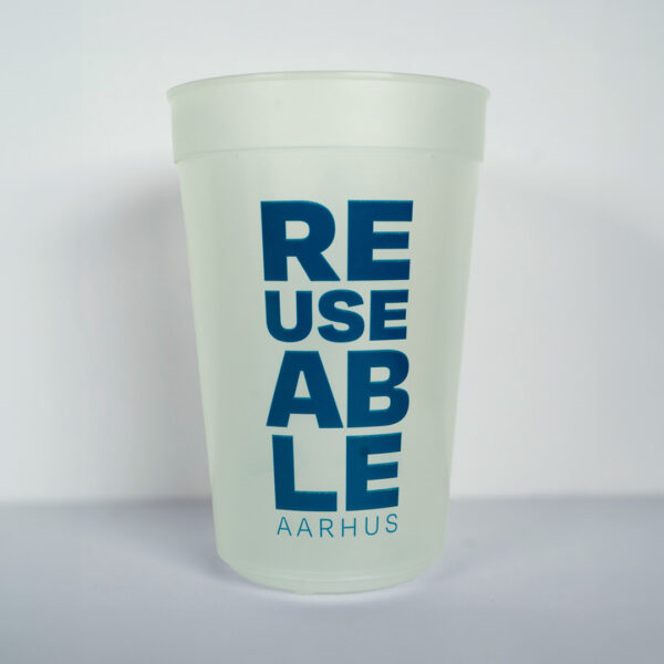Reusable iced coffee cup 400 ml